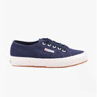 Superga  Mens  100% Cotton Casual Lace-Up  Trainers Navy