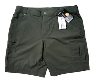 NWT, ExOfficio Men's Amphi Fishing / Hiking Shorts, Pockets, Nori Green,  40 - Picture 1 of 14