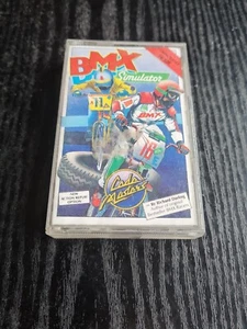 COMMODORE C64 / 128 BMX SIMULATOR 2 CASSETTE VIDEO GAME TESTED - Picture 1 of 2