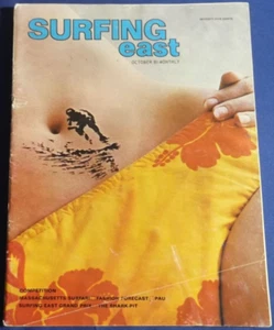 SURFING EAST MAGAZINE-OCT 1966-COCOA BEACH CONTEST-ATLANTIC CITY-GP-VINTAGE - Picture 1 of 8