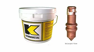 75 Kennametal Conical Carbide Bits, RL09, 20MMØ Shank, for Trencher / Auger  - Image 1 of 3