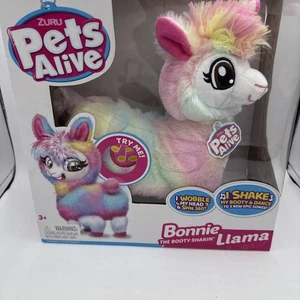 Zuru Pets Alive Rainbow Bonnie The Booty Shakin Llama Dancing Robotic Twirl Spin - Imagen 1 de 6
