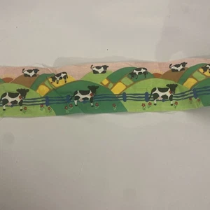 Country Farm Kuh Weide Quilt Bindung Vintage - Bild 1 von 7