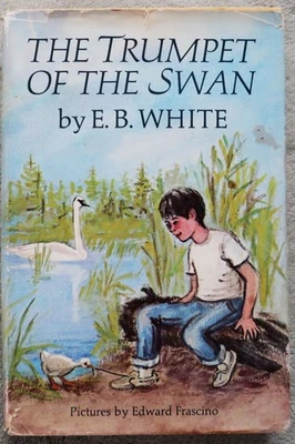 The Trumpet of the Swan by E.B. White 1970 Harper Row Book Club Edition Foto 1 de 4