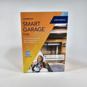 Chamberlain MyQ Smart Garage Hub - Black New in box Wifi Google Play Apple App - Picture 1 of 5