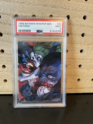 1996 Batman Master Series #80 Teething PSA 9 Joker & Batman, Duncan Fegredo.  - Image 1 of 2