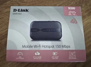 Punto de acceso WiFi móvil D-Link DWR-932 4G LTE 150 Mbps - Imagen 1 de 1
