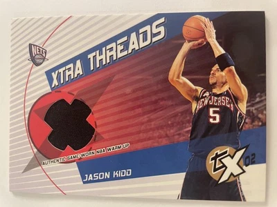 2002-03 Topps XTRA Threads Patch Jason Kidd XT-JK - Image 1 of 2