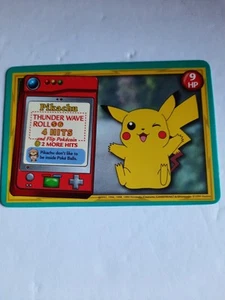 1999 Pokemon Trading Cards: Nintendo Creatures Adventure Game Pikachu - RARE 1E3 - Picture 1 of 2