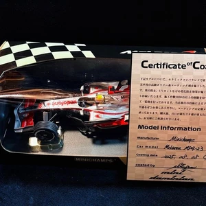 Minichamps 1/18 Mclaren MP4-23 2008 Lewis Hamilton World Champion Collection - Picture 1 of 10