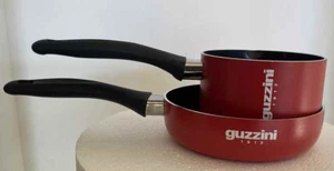GUZZINI Set Padella 16 cm + Bollilatte 12 cm antiaderente ''Cook&Plus'' 28824452 - Foto 1 di 7