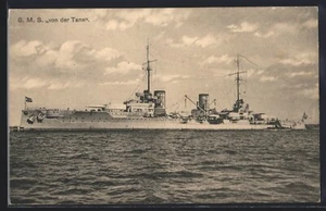Postal buque de guerra SMS von der Tann - Imagen 1 de 2