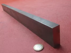 4140 Alloy Steel Annealed Bars, 3/4" x 2.0" Wide x 24" Length - Picture 1 of 13