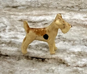 Vintage Miniatur Hartplastik Spielzeug Lakeland Welsh Terrier Hund Made in Japan 1985 - Bild 1 von 8