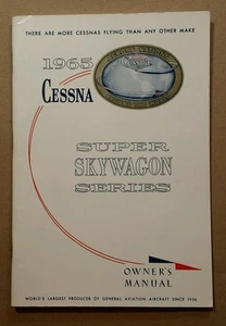 Very Excellent NOS 1965 Cessna Super Skywagon Owner's Manual U206 D-266-13 10-64 - Bild 1 von 6