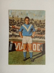 FIGURINA CALCIATORI PATUZZI 1966/67 BRESCIA BRUELLS n 10 CON VELINA - Picture 1 of 2