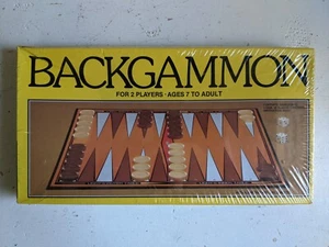 1981 Whitman Backgammon Folding Board Game - Factory Sealed - Never Opened - Picture 1 of 8
