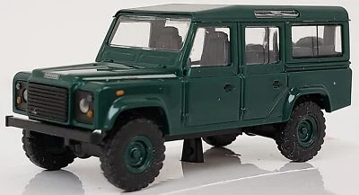 Busch NEW HO 1/87 Scale Queen Elizabeth II Land Rover Defender in Green - Image 1 of 4
