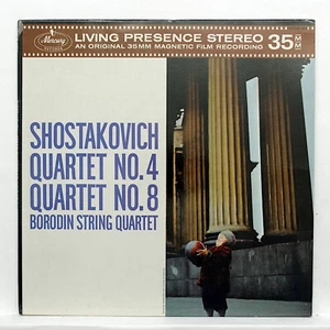 BORODIN STRING QUARTET ⸺ SHOSTAKOVICH string quartets nos.4 & 8 ⸺ MERCURY LP NM - Picture 1 of 2