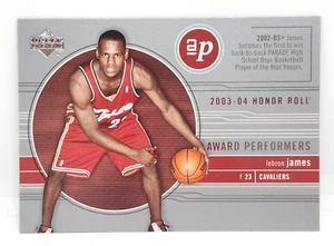 LeBRON JAMES ~ 2003-04 UPPER DECK HONOR ROLL / AWARD PERFORMERS #AP1 ~ CAVALIERS - Picture 1 of 2