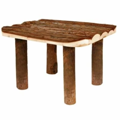 Trixie Shelter Bed & Platform Small Animal Natural Living Wooden Step Decoration - Image 1 of 4