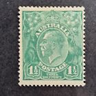 Australia Stamp Sc 25, 1 1/2 p King George V, F/VF MH CV$ 7.50 (403C)