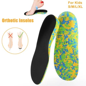 Kids Children Orthotic Shoes Insoles Orthopedic Flat Feet Arch Support Inserts - Picture 1 of 20