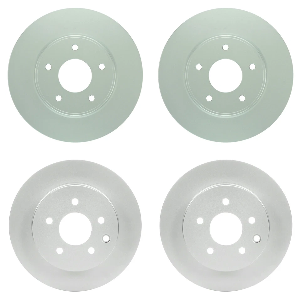 Bosch QuietCast Front & Rear Rotors Disc Brake Pad Kit For Nissan Leaf FWD 11-23 - Image 1 of 1