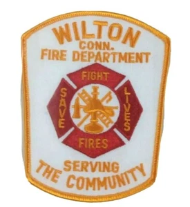 Wilton Connecticut Fire Department Patch CT Fire Dept. Conn. - Picture 1 of 4