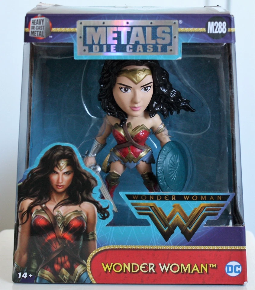 DC Metals Die Cast Wonder Woman M295 Steve Trevor Action Figure 4" Ages 14