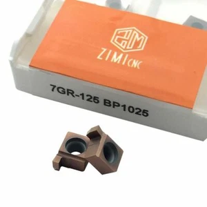 10 Stück 7GR-125 BP1025 Hartmetall flache Nut Schneider Klinge Universal Werkzeug CNC - Bild 1 von 6