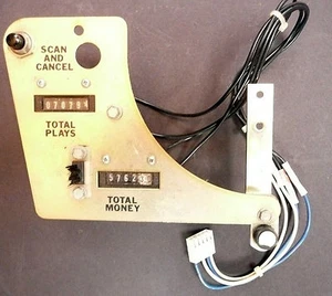 ROWE JUKEBOXS RI-3 / RI-4 / CTI-2 / R-84 to R-94 Mech: COUNT /scan /CANCEL gold - Picture 1 of 2