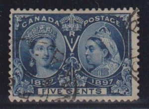 E2458: Canadá #54 usado, F-VF, sonido; CV $45 - Imagen 1 de 1