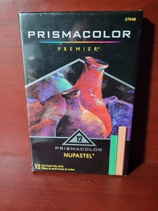 New Prismacolor Premier NuPastel Firm 12 Count Pastel Color Sticks Sealed - Picture 1 of 2