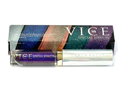 URBAN DECAY Vice EFEITOS ESPECIAIS Lip Topcoat MONARCHY .16 Oz Tamanho Completo NOVO com CAIXA - Imagem 1 de 2