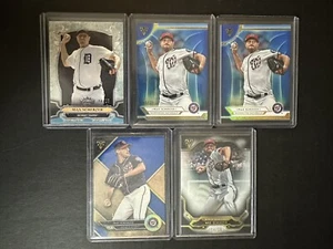 Max Scherzer Topps Dreifachfäden Saphirblau Onyx schwarz Posten (5) #/25/50 - Bild 1 von 2