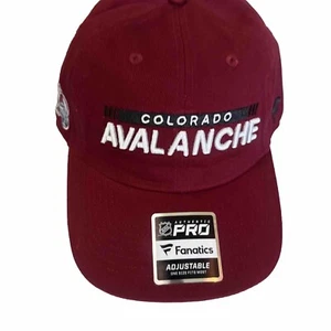 Colorado Avalanche Fanatics Auténtico Pro Pista Ajustable Unisex Gorra Gorra NHL Nuevo - Imagen 1 de 23