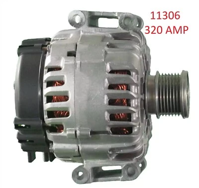 320 Amp Alternator Freightliner Sprinter 2500 V6 3.0L  DIESEL 2007-2008 11306 - Imagem 1 de 4