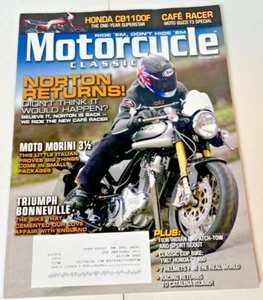 2011 Motorcycle Classics Magazine, Norton, Honda CB1100F, Moto Guzzi T3 Special - Picture 1 of 2