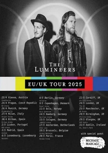 The Lumineers UK Europe Tour 2025 A3 A4 Print Poster Unframed - Foto 1 di 1