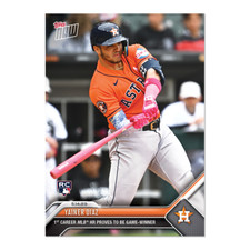 2023 Topps NOW # 291 Yainer Diaz - 1st Career HR Game Winner -Free Shipping!