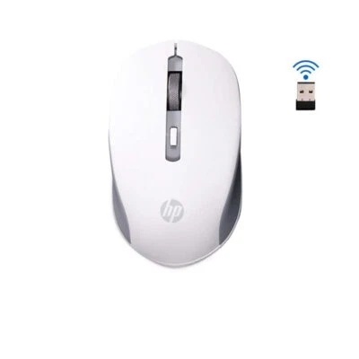 HP S1000 Plus Silent Optical 2.4Ghz Wireless mouse 1600DPI Mute mouse - Image 1 of 4