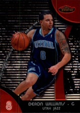 2007-08 Finest Utah Jazz Basketball Card #28 Deron Williams