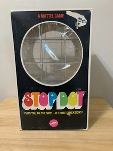Vintage 1969 Mattel Stop Dot Game w/Original Directions and Pieces - IN BOX - Picture 1 of 6