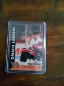 1995-96 Omaha Lancers USHL Hockey Tom Sterns Card NM/M or Better