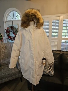 Damen The North Face Arctic Parka Daunen Wasserdicht Winterjacke Gardenia 3XL - Bild 1 von 12