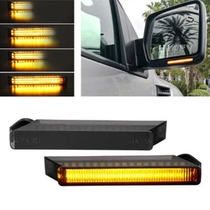 Sequential LED Under Side Mirror Turn Signal Light Lamp For Ford F-150 2004-2014 - Bild 1 von 11
