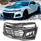 Fits 14-15 Camaro 5TH to 6TH Gen 1LE Style Front Bumper Cover Bodykit PP Chevrolet Camaro