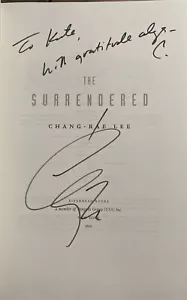 Chang-Rae Lee SIGNIERT The Surrendered 2010 Erstausgabe Hardcover - Bild 1 von 2