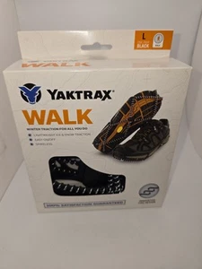 Yaktrax WALK Traction Ice Snow Unisex Sz Large:Men 11.5-13.5/Women 13-15 NIB - Picture 1 of 3